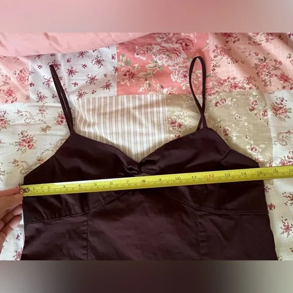 EUC CR bandeau-top mini dress - Picture 5 of 6